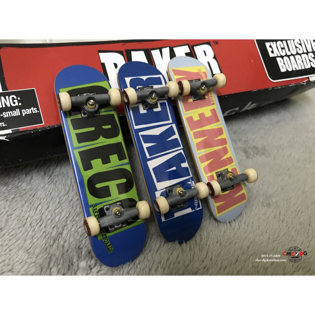 Finger board - VÁN TRƯỢT TAY Flip, Element, Zero, Almost, Baker... Tech deck chính hãng (SL có hạn)