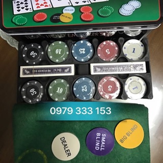 200 phỉnh chip poker có số nhập khẩu giá rẻ