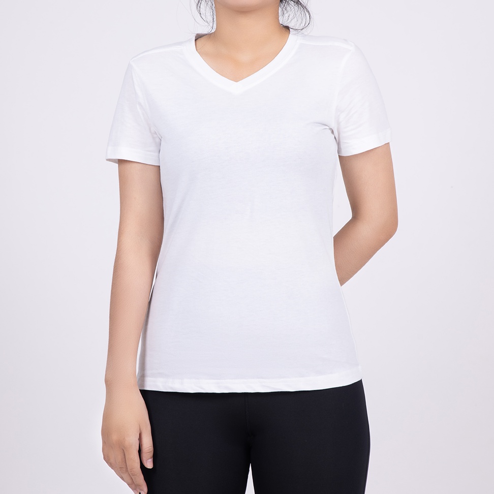 Áo thun thể thao nữ DELTA RTS009W vải 100% cotton chất liệu mềm mịn có co giãn, thấm hút mồ hôi tự nhiên