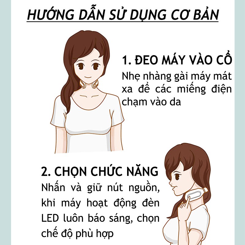 Máy Massage Cổ Vai Gáy, Massage cơ thể Rung Tần Số Cao, Đánh Tan Mệt Mỏi Giảm Đau Bảo Hành [12 TH] QStore