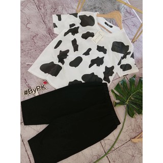 Set Bộ Bò Sữa Dễ Thương