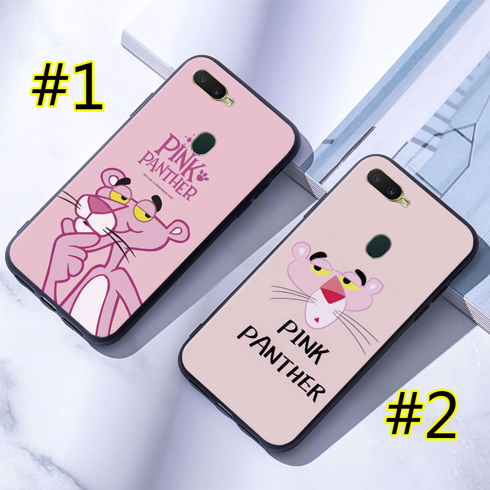 Ốp Điện Thoại Mềm Oppo A3 A3S A5 A5S A7 A12 A12E Con Báo Hồng