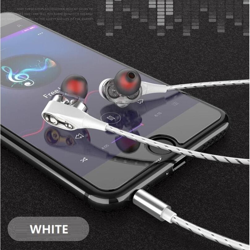 Tai Nghe In-Ear 3.5mm Kèm Mic Dùng Cho Android Iphone6S Tiện Dụng