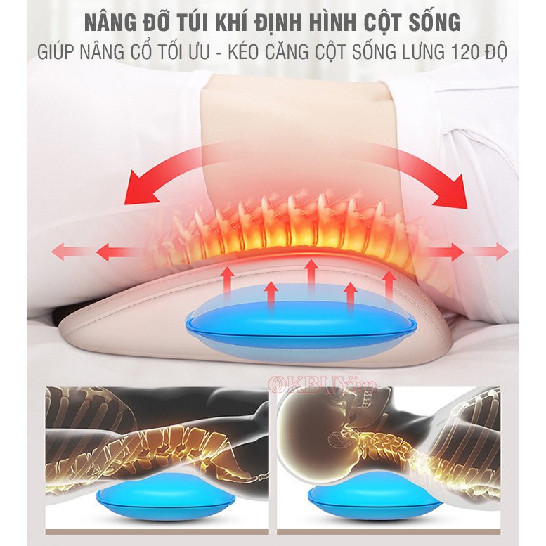 Máy massage lưng cổ vai gáy đa năng YIJIA YJ-M3 - CHÍNH HÃNG