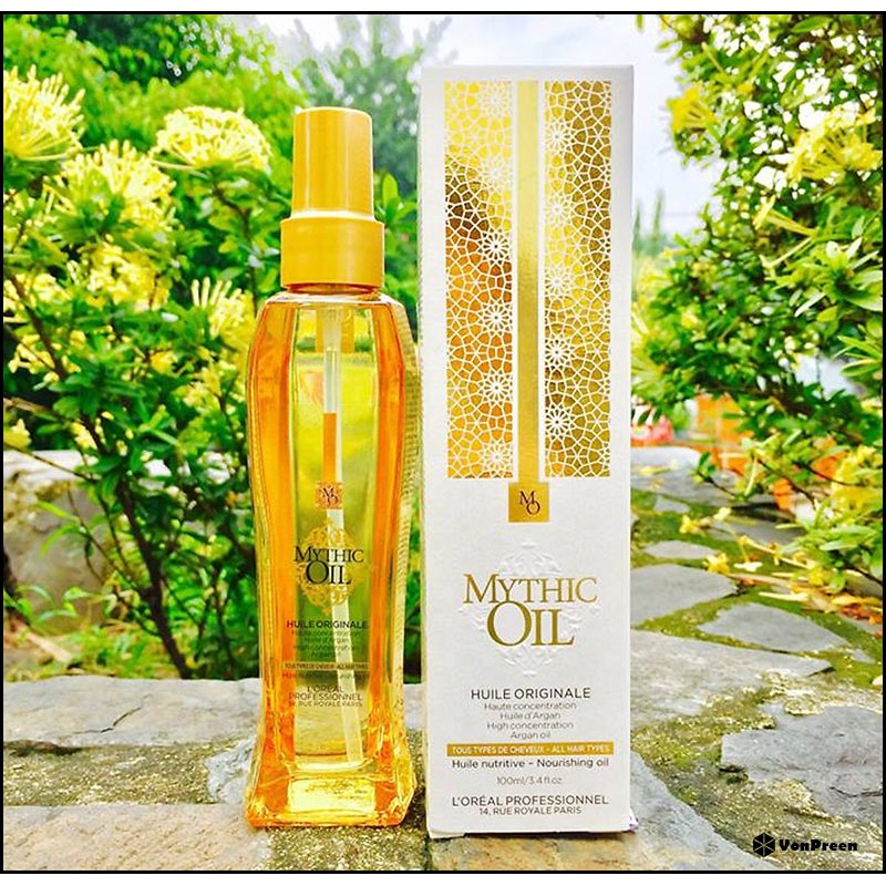 [Hàng Loreal] Tinh dầu dưỡng tóc mềm mượt Mythic Oil_100ml.