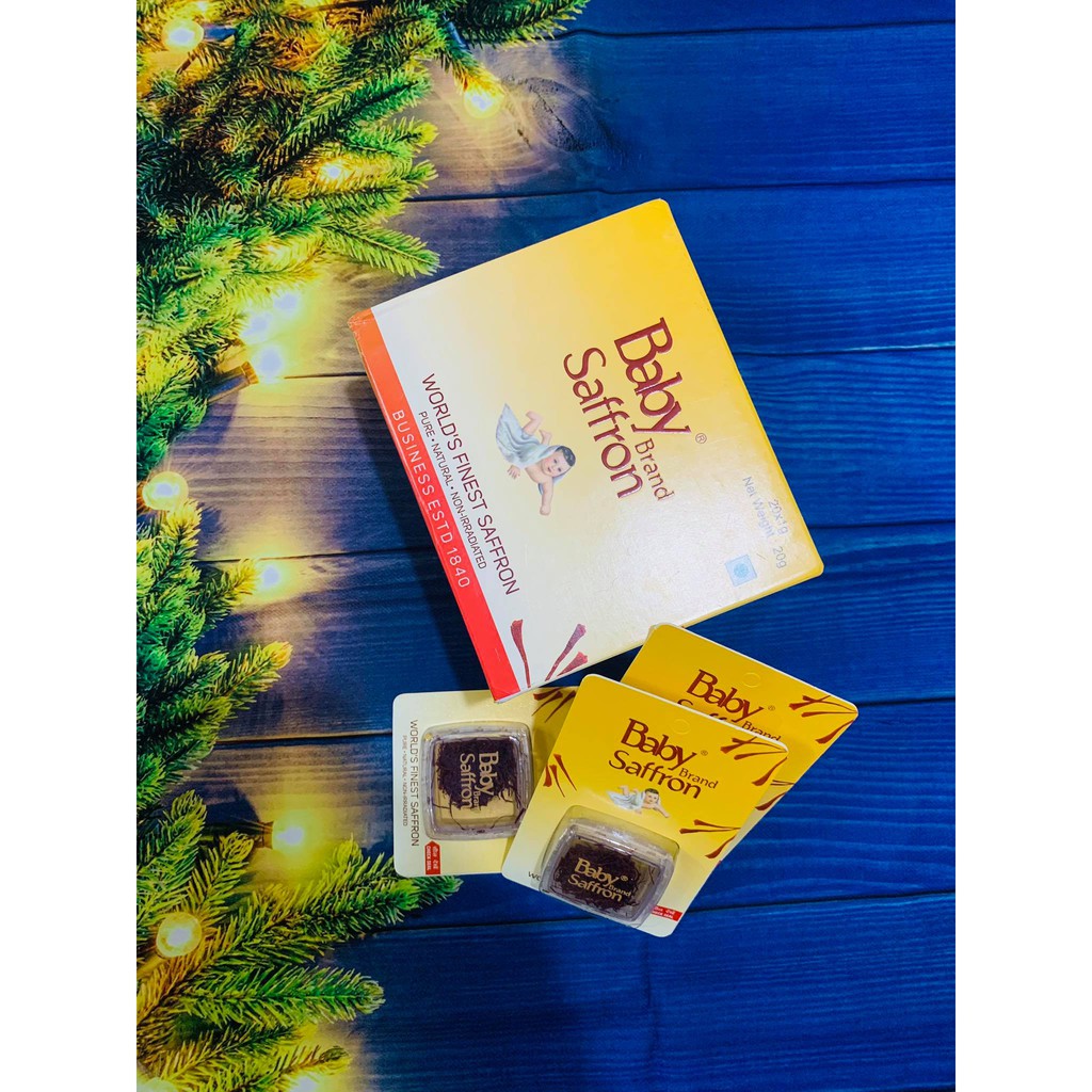 { Nhập khẩu chính hãng ] Baby Saffron - Nhụy hoa nghệ tây Ấn Độ 1g | BigBuy360 - bigbuy360.vn