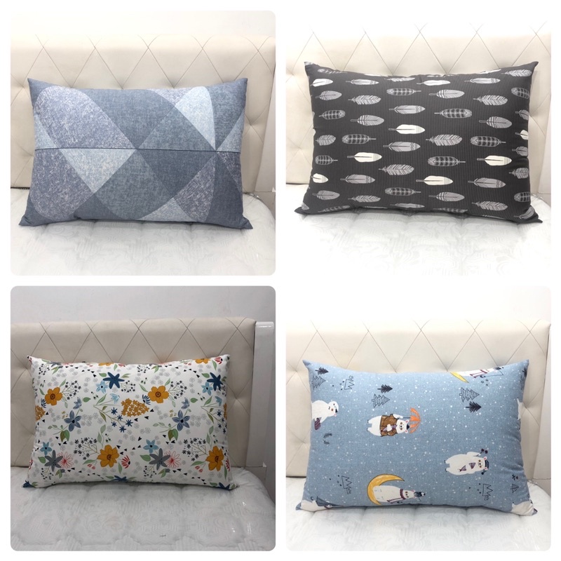 Vỏ Gối Cotton Thô Lụa Hàn Bình Tập Chăn Ga Size 50 x 70, 45x65 , 35x50 | BigBuy360 - bigbuy360.vn