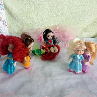 Set 6 búp bê công chúa Disney