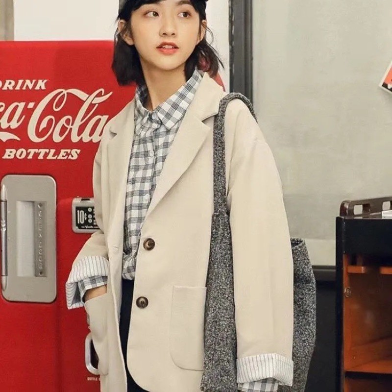 SẴN KEM | Áo blazer