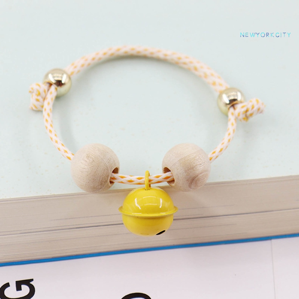 Vòng Cổ Chống Bọ Chét Có Chuông Họa Tiết Chấm Bi Có Thể Điều Chỉnh Dành Cho Thú Cưng