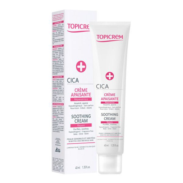 Kem làm lành da,dưỡng ẩm, chống nhiễm khuẩn Topicrem CICA Repair Cream 40ml