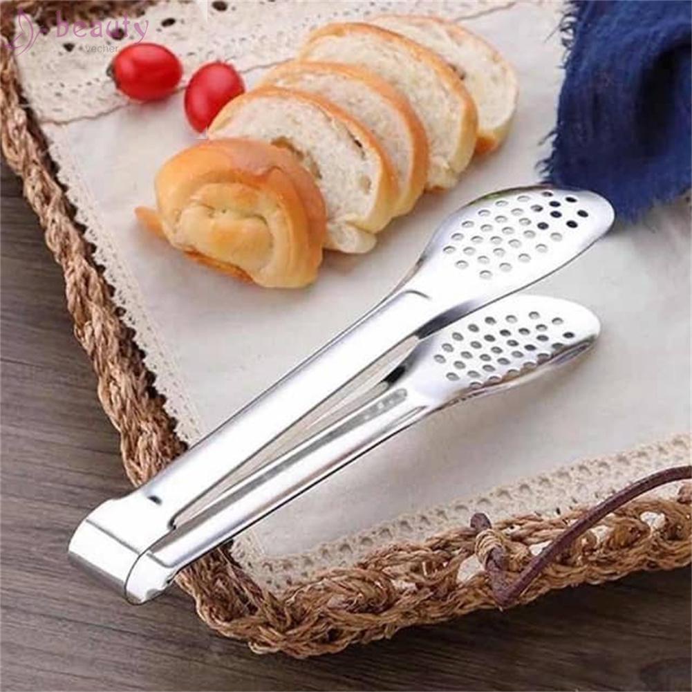 Kẹp Gắp Thức Ăn BBQ Bằng Thép Không Gỉ Mới Và Chất Lượng Cao