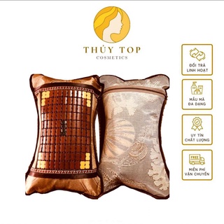 Gối trúc mây thoáng khí hạt điều hòa cao cấp mát lạnh, êm ái