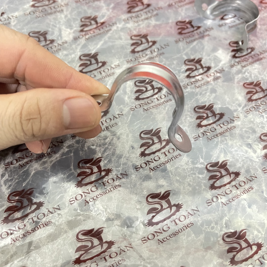 Combo 10 Cái Đai Ôm Ống & Omega & Đai Kẹp Xiết Vít Cố Định Hệ Thống Ống PVC Dân Dụng & Công Nghiệp