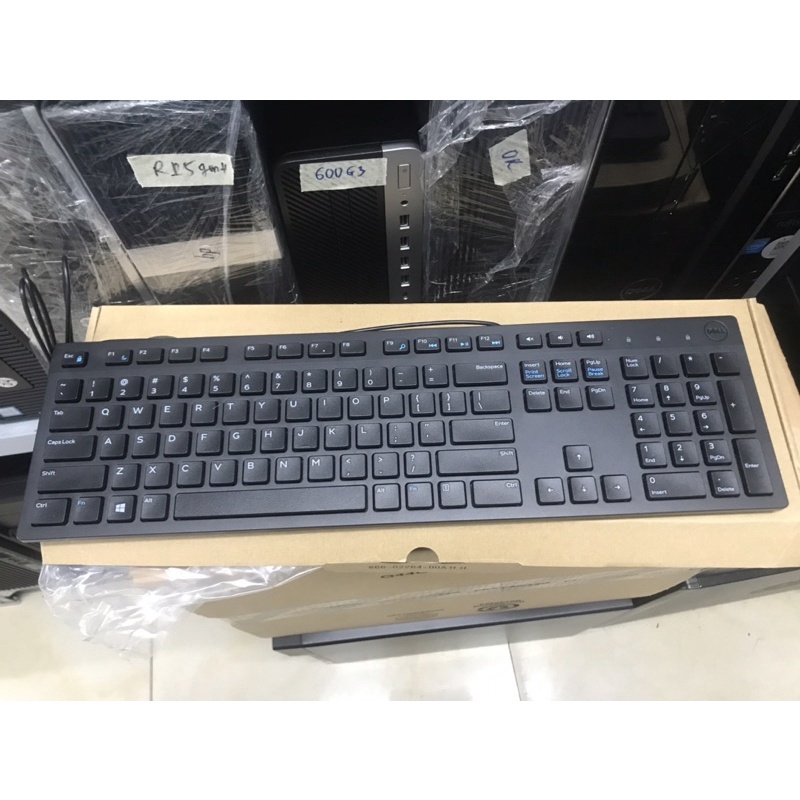 Bàn phím máy tính dell KB216 Có Dây USB Cho Máy Tính, Latop Chính Hãng BH 12 THÁNG