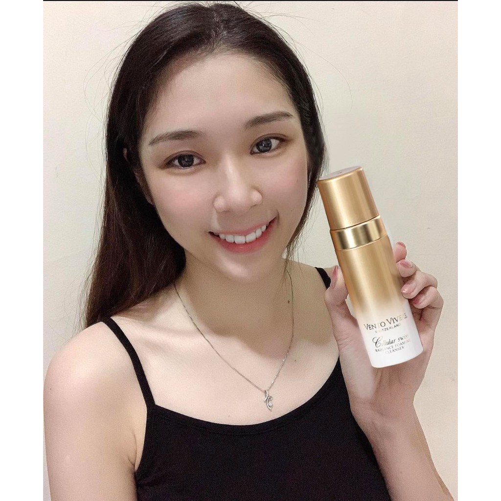 Sữa Rửa Mặt Vento Vivere Cellular Swiss Radiance Foaming Cleanser Thụy Sĩ
