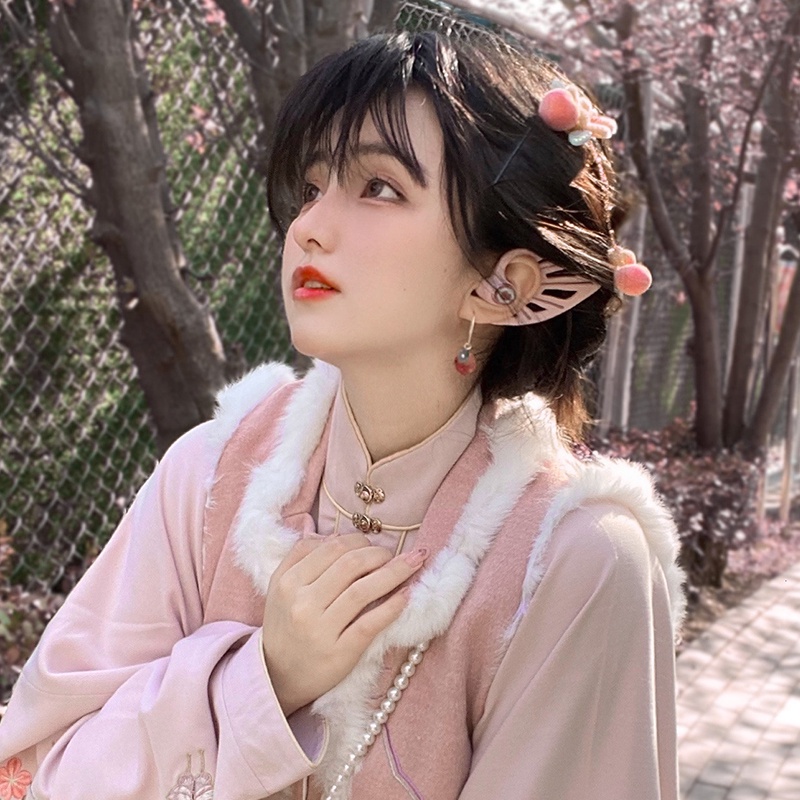 YOWU Demon Dance Elf phiên bản Retal Pink Tai nghe TWS True Wireless Bluetooth Binaural In-Ear Luminous Music.