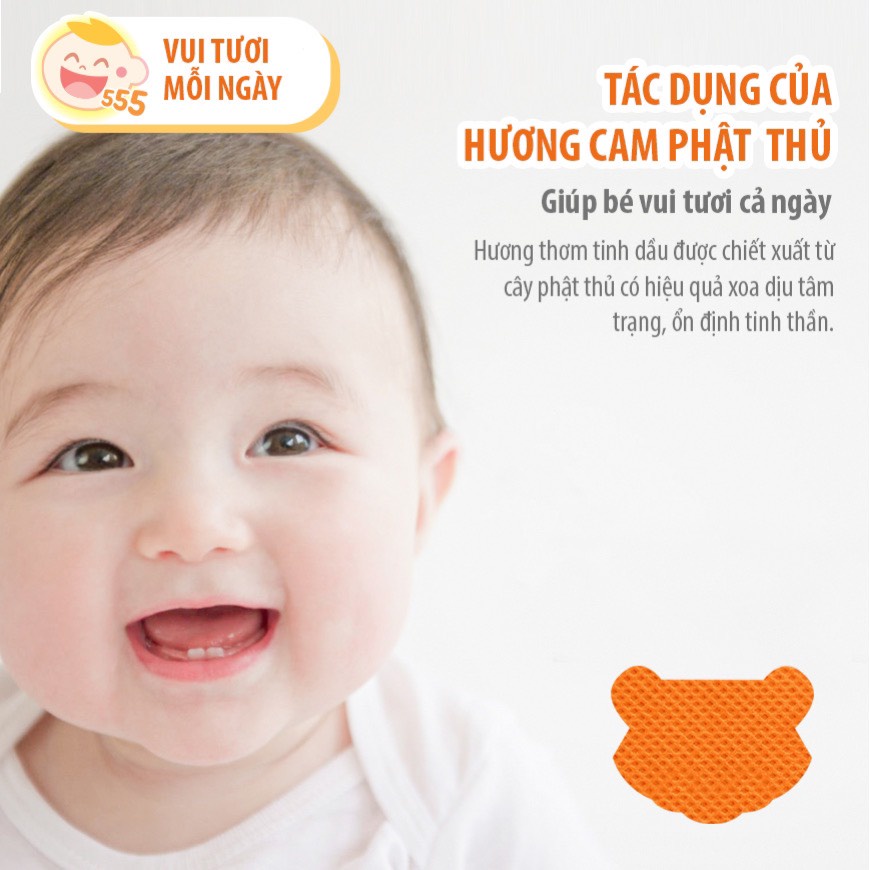 Combo 2 Hộp Miếng Dán Chống Muỗi, Côn Trùng BABY TATTOO Hương Thảo Dược Nhẹ Nhàng, 1 Hộp 20 miếng