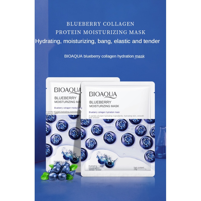 Mặt nạ dưỡng ẩm BIOAQUA chiết xuất dưa leo rau má thu nhỏ lỗ chân lông kiểm soát dầu dưỡng da Hàn Quốc 25g