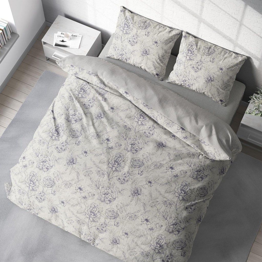 Chăn bốn mùa MicroTencel In hoa K-Bedding KMTP105 (180x200)