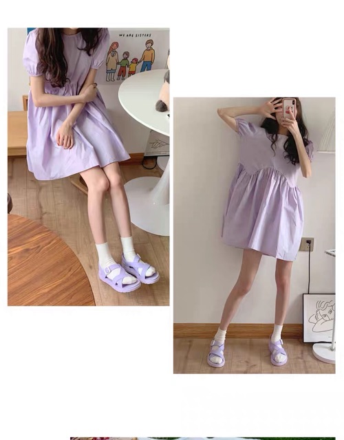 Dép cao su quai chéo ❤️