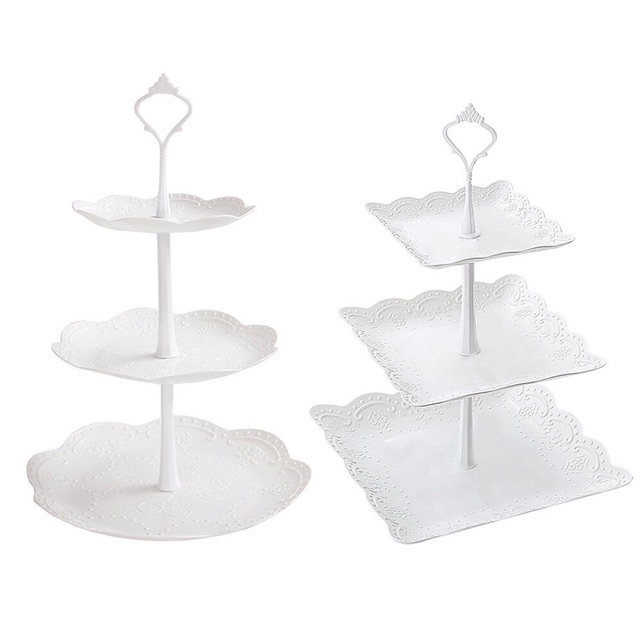 Khay để bánh kẹo,hoa quả hình vuông và tròn