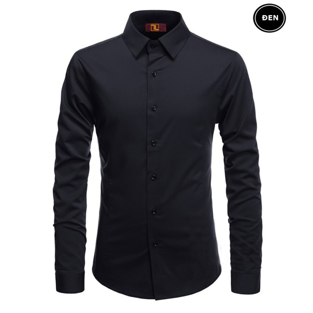 [HOT] Áo sơ mi  - Áo sơ mi lụa cao cấp - Chất liệu lụa mềm mịn, dầy dặn, dáng slim body lên phom bao đẹp, dễ phối đồ | BigBuy360 - bigbuy360.vn