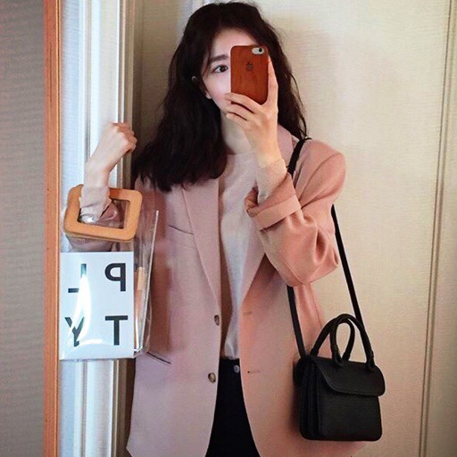(HÀNG ORDER) Áo Blazer Moran màu pastel form rộng M032 HQ