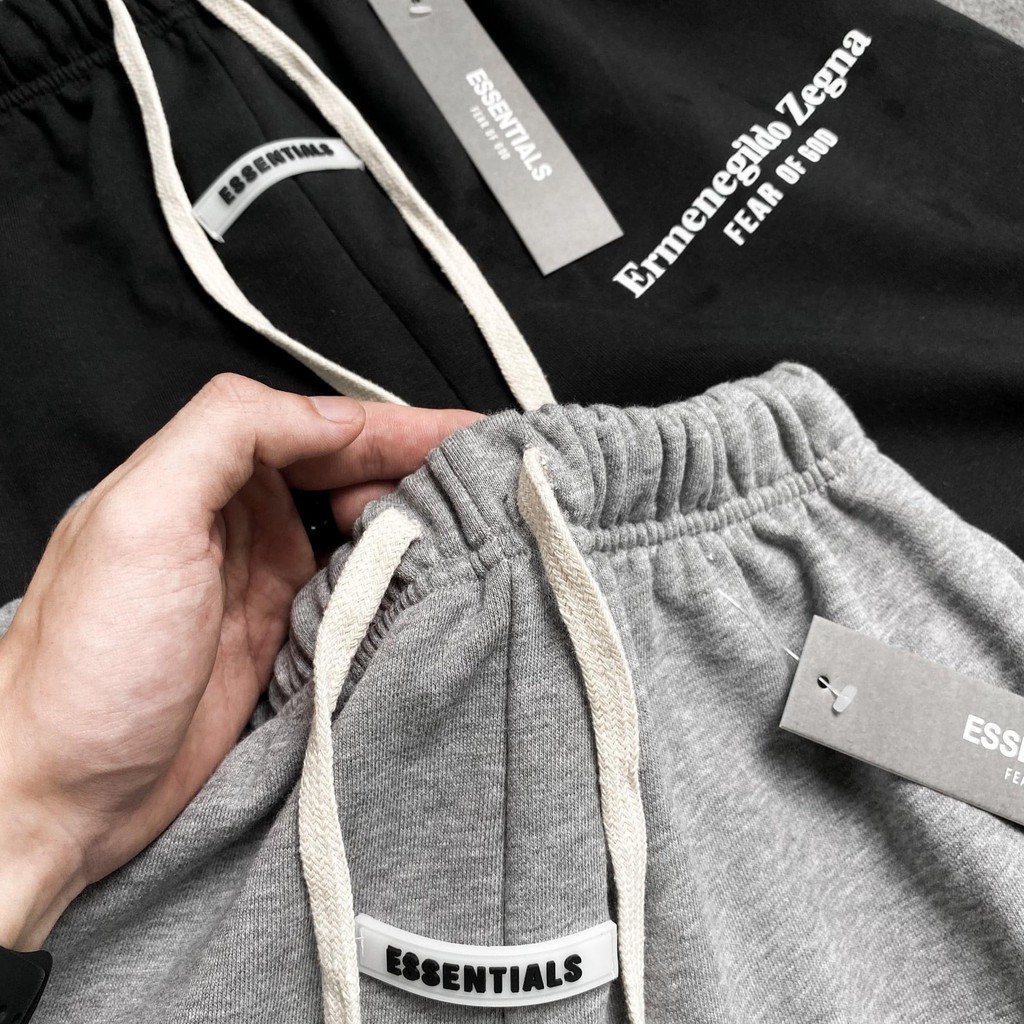 [Mã SKAMA06 giảm 8% TỐI ĐA 50K đơn250K] Quần short nỉ cotton ZEGNA Essentials , quần đùi nam nữ unisex , MSW Town | BigBuy360 - bigbuy360.vn