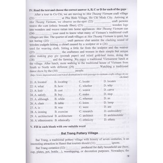 Đề Kiểm Tra Tiếng Anh 9