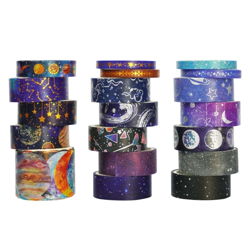 Bộ 19 Cái Kẹp Washi Dùng Làm Thẻ Thủ Công DIY