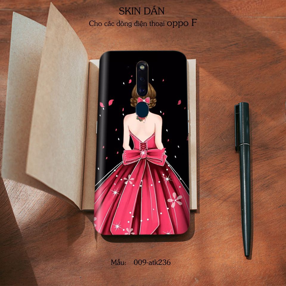 Skin dán cho các dòng điện thoại Oppo F3 - F3 plus - F5 - F7  in hình cực đáng yêu