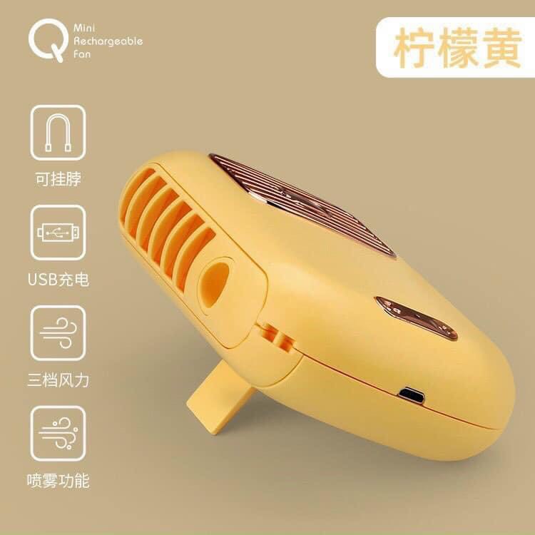 [Sẵn hàng giao ngay] Quạt tích điện mini đeo cổ thời trang, giải nhiệt mùa hè Remax F36 | BigBuy360 - bigbuy360.vn