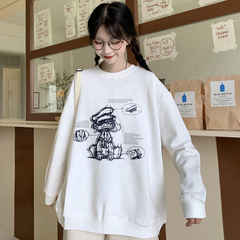 Áo Hoodie Nữ Tay Dài Thời Trang Hàn Quốc 2021