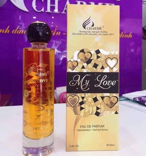 [Mã NOWSHIPVUI3 giảm 25k đơn 50k] Nước hoa nữ Charme My Love 100ml | BigBuy360 - bigbuy360.vn