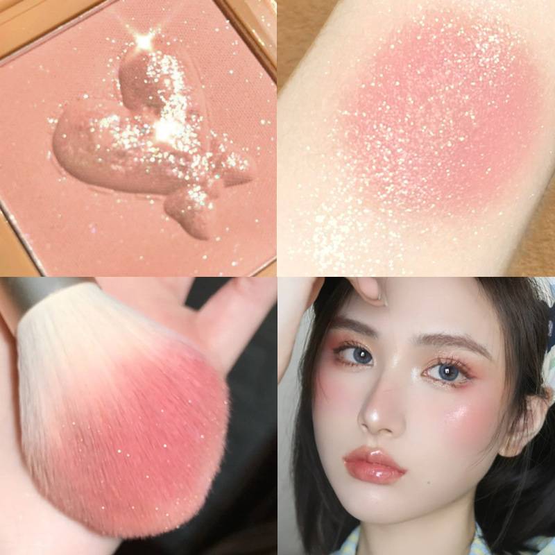 XIXI (Hàng Mới Về) Bảng Phấn Mắt / Má Hồng / Bắt Sáng Ánh Ngọc Trai Lấp Lánh Đa Năng | BigBuy360 - bigbuy360.vn