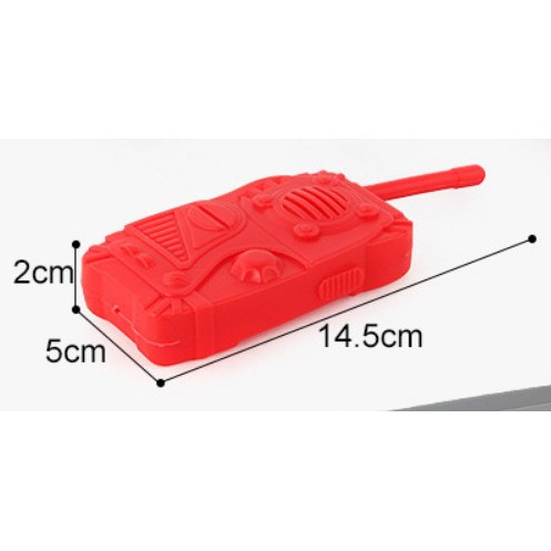 Bộ đàm mô hình bằng nhựa cho trẻ em