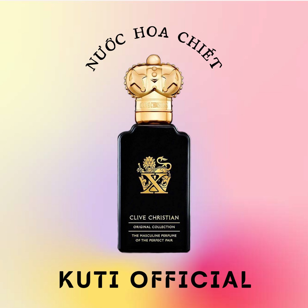 Ⓣ Ⓣ Ⓣ 🤖 Mau Thu Nước Hoa Nam Clive Christian Original Collection X Masculine
