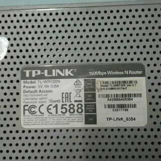 Bộ phát wifi Tplink WR 720N
