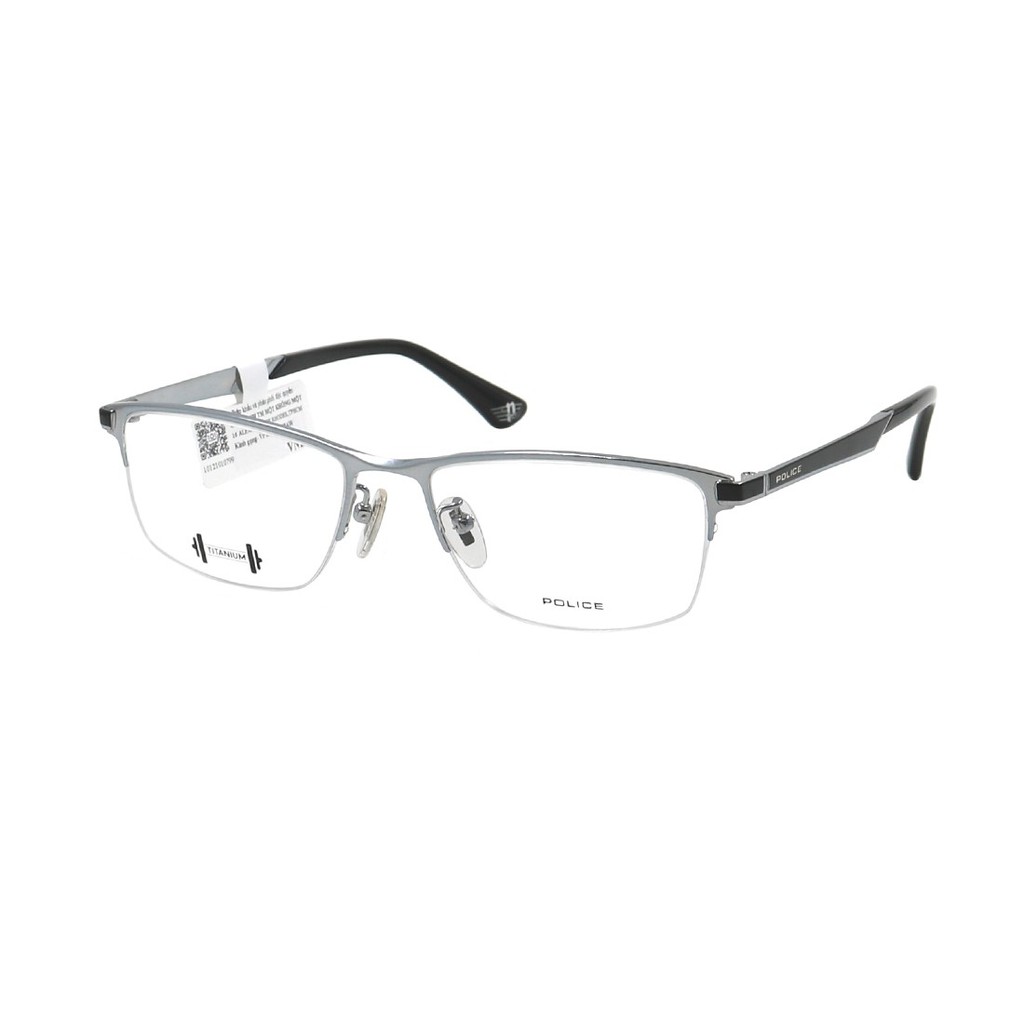 Gọng kính POLICE VPLB09J chính hãng, thiết kế dễ đeo bảo vệ mắt