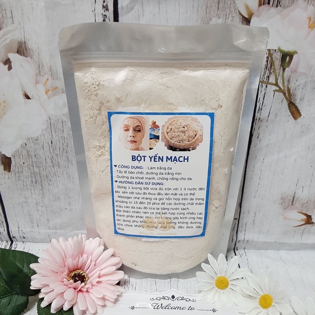 1kg Bột yến mạch đắp mặt tắm trắng handmade | BigBuy360 - bigbuy360.vn