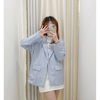 AKTK002 - Áo khoác blazer hai túi