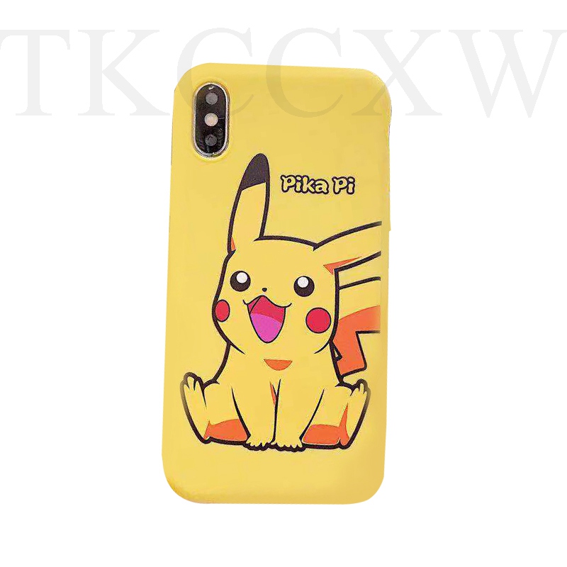 Ốp điện thoại dẻo Pikachu hoạt hình cho For iPhone 11 Pro Max XS MAX XR X 7 8 6 6S Plus SE 2020