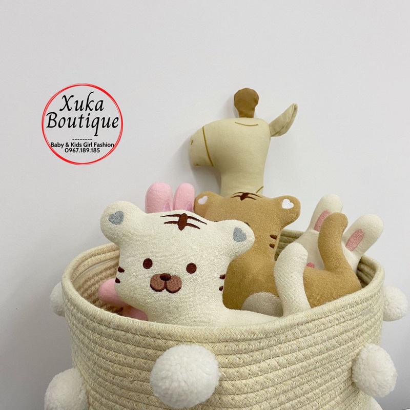 Thú Bông Hữu Cơ Organic 100% bông PP Chính hãng Kamimi Cao Cấp