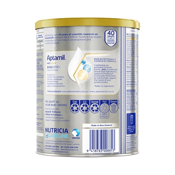 SỮA APTAMIL PROFUTURA SYNBIOTIC CỦA ÚC 900 - SỐ 1,2,3,4