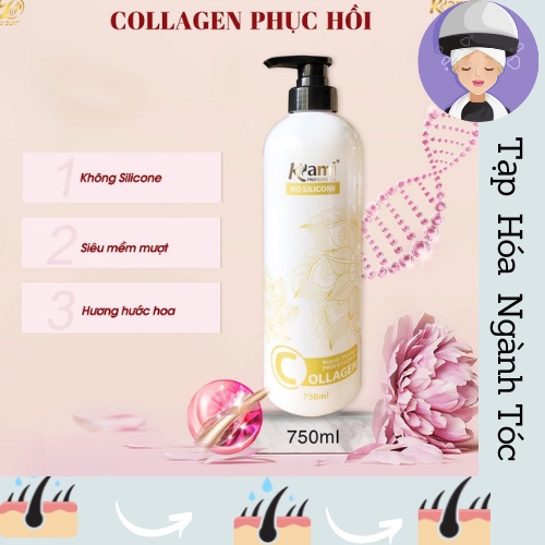 Phục hồi Collagen, Dầu gội Kami 750ml