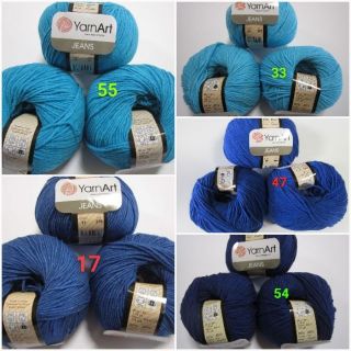 len Jeans-Yarn Art- bảng màu 1