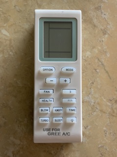 Điều khiển điều hoà Gree+ pin