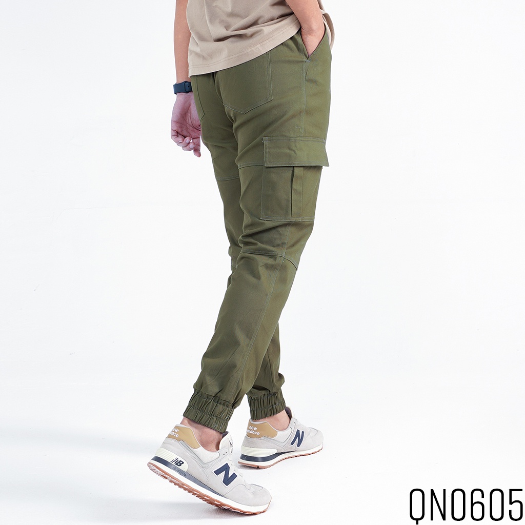 Quần Kaki Túi Hộp Nam Dáng Jogger Trẻ Trung, Chất Dày Dặn, Co Giãn ROUGH OUTFIT