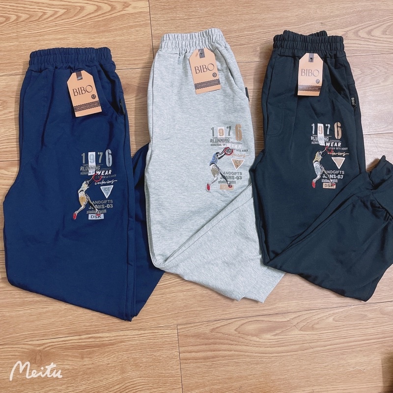 Quần rời bibo bé trai size đại, chất da cá xịn hàng Việt Nam